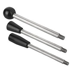 K0179 - Machine Handles In Steel & Stainless Steel Size M6-M12