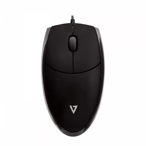 V7 Optical LED USB Mouse - black