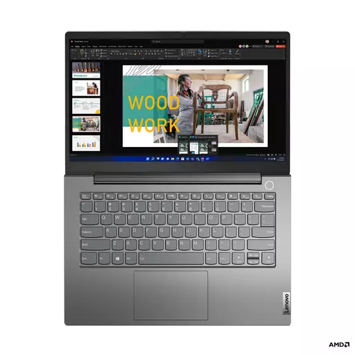 Lenovo ThinkBook 14 5625U Notebook 35.6 cm (14") Full HD AMD Ryzen™ 5 8 GB DDR4-SDRAM 256 GB SSD Wi-Fi 6 (802.11ax) Windows 11 Pro Grey