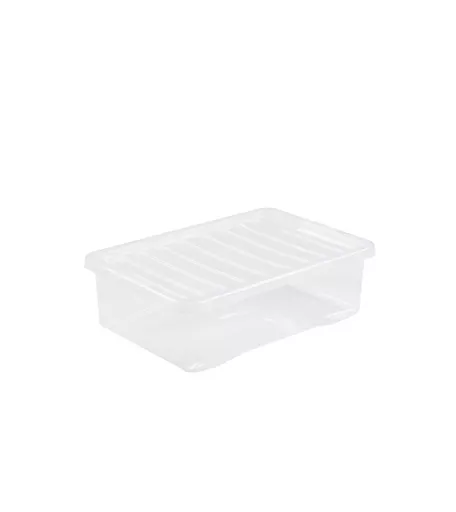 32L Clear Storage Container with Lid