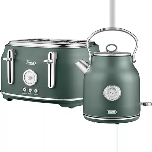 Renaissance 1.7 Litre Kettle & 4 Slice Toaster