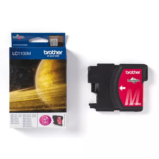 Brother LC-1100M Ink cartridge magenta, 325 pages ISO/IEC 24711 5,5ml for Brother DCP 185 C/MFC 6490 C