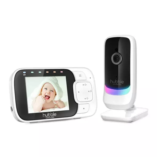 Hubble Nursery 2.8 inch View Glow Video Baby Monitor