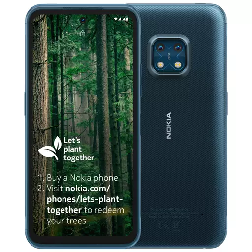 Nokia X XR20 6.67 Inch Android UK SIM Free Smartphone with 5G Connectivity - 4 GB RAM and 64 GB Storage (Dual SIM) - Ultra Blue