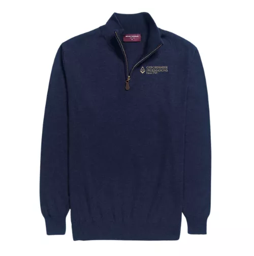 Oxfordshire Freemasons Mens Dallas 1/4 Zip Jumper