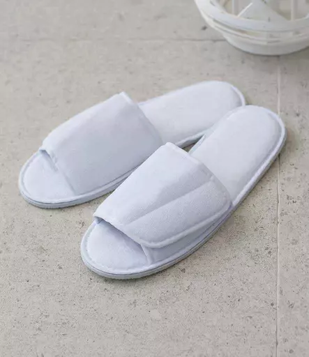 Towel City Open Toe Slippers