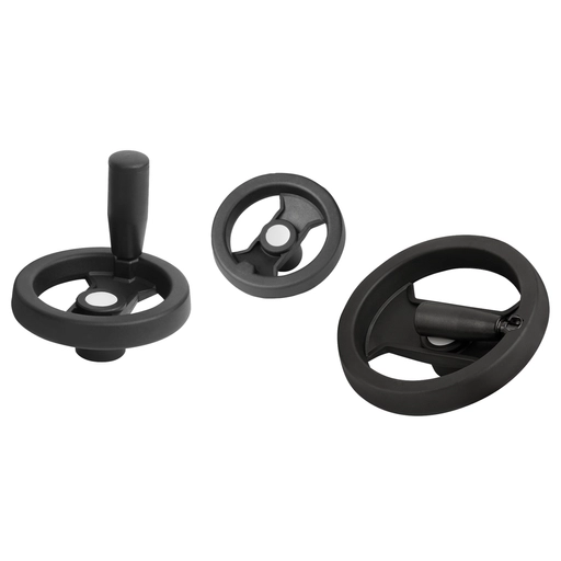 K0725 Inch - 2 Spoke Handwheels In Plastic