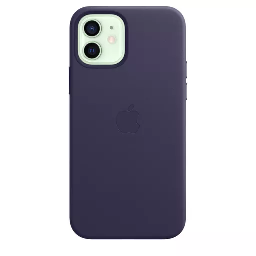 Apple iPhone 12 | 12 Pro Leather Case with MagSafe - Deep Violet