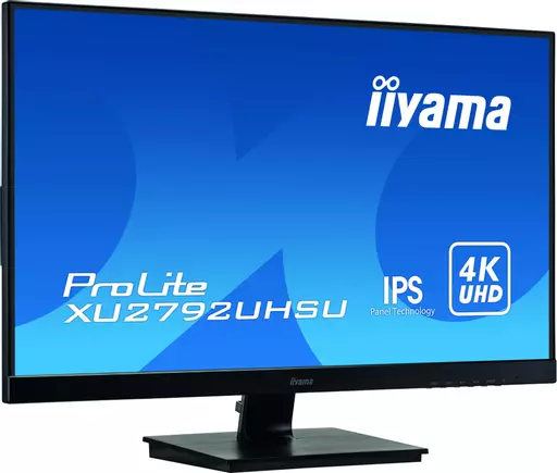 iiyama ProLite XU2792UHSU-B1 LED display 68.6 cm (27") 3840 x 2160 pixels 4K Ultra HD Black