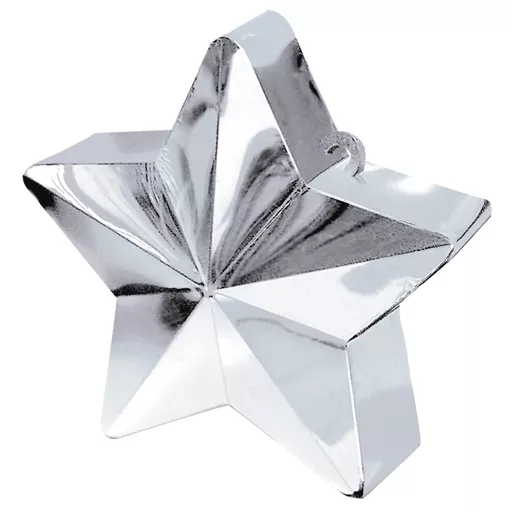 Star Balloon Weight Silver