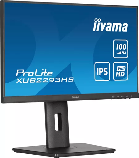 iiyama ProLite XUB2293HS-B6 computer monitor 54.6 cm (21.5") 1920 x 1080 pixels Full HD LED Black