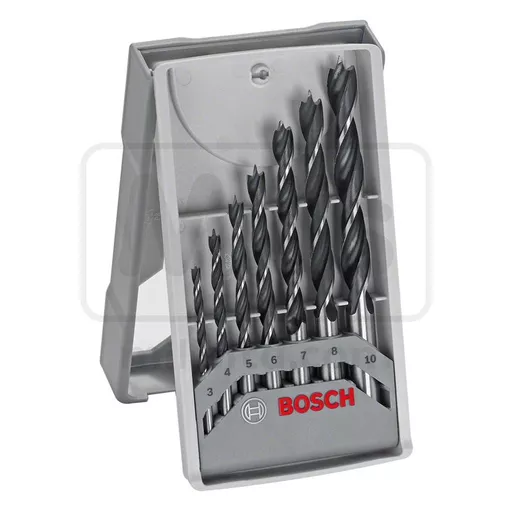 Bosch 7 Piece X-Pro Wood Drill Bit Set 3-10mm