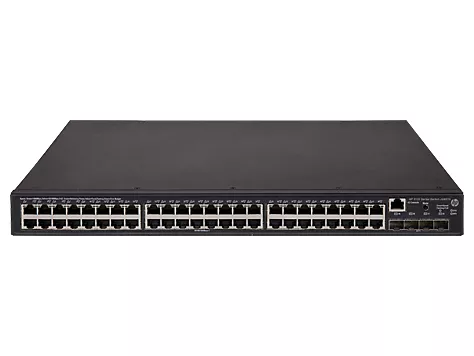 HPE FlexNetwork 5130 48G PoE+ 4SFP+ (370W) EI Managed L3 Gigabit Ethernet (10/100/1000) Power over Ethernet (PoE) 1U Black