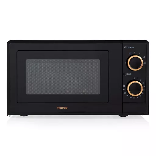 Rose Gold 700W 17 Litre Manual Microwave