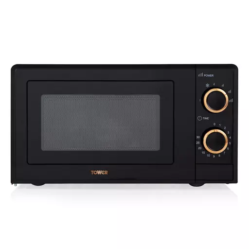 Rose Gold 700W 17 Litre Manual Microwave