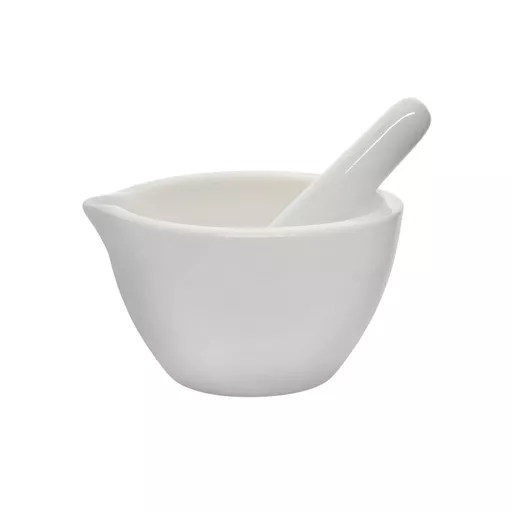Mortar and Pestle, unglazed inside, external diameter 50 mm