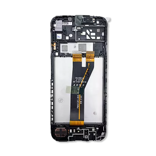 LCD Screen Assembly (With Frame) (Service Pack) (Black) - Galaxy A14 4G (2023) (A145F) (Non-EU Version)