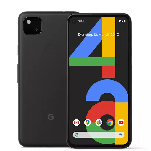 Google Pixel 4a 14.7 cm (5.8") Android 10.0 4G USB Type-C 6 GB 128 GB 3140 mAh Black