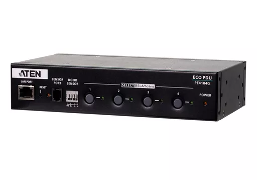 ATEN PE4104G power distribution unit (PDU) 4 AC outlet(s) 1U Black