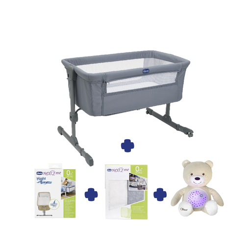 Chicco Stone Next2me Essential Bundle In
