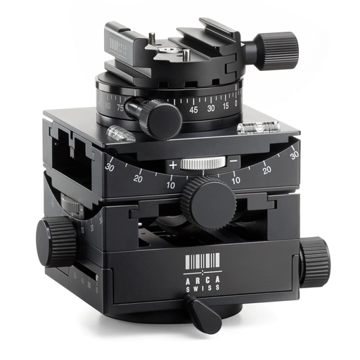 Arca Swiss C1 Cube GP Tripod Head Geared Panning with Quickset Classic Device