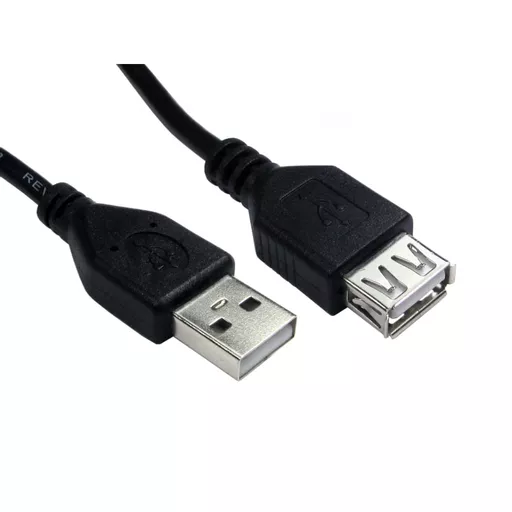 Cables Direct 99CDL2-022 USB cable 2 m USB 2.0 USB A Black