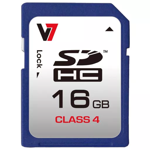 V7 SDHC Memory Card 16GB Class 4