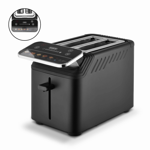 Image of Tower Mirage 2 Slice Digital Toaster Black