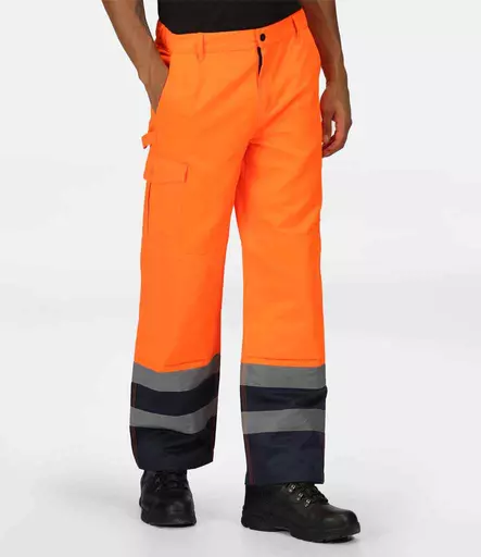 Regatta High Visibility Pro Cargo Trousers