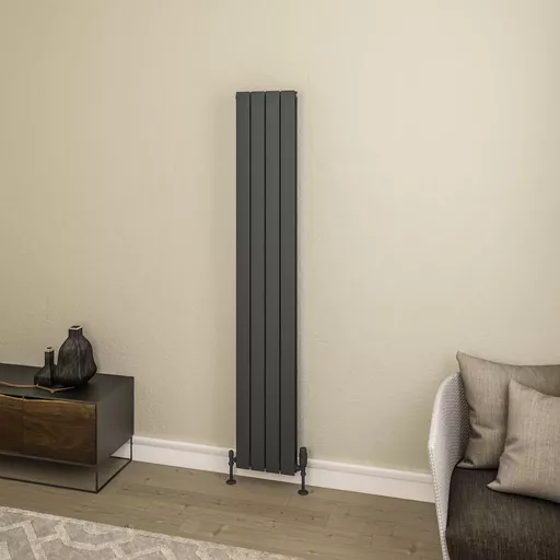 Addington II Radiator 1800 x 300 Type20 Matt Anthracite