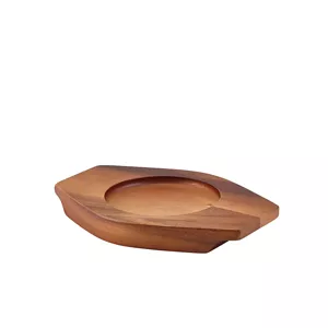 GENWARE ACACIA WOOD TRIVET FOR C137 
