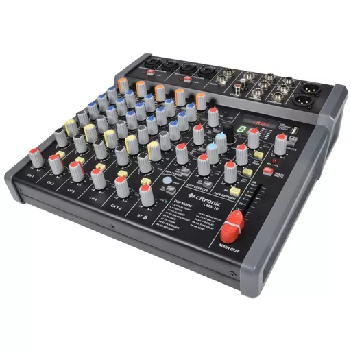 Citronic CMB-10 Mixing Console with DSP, BT & USB Player