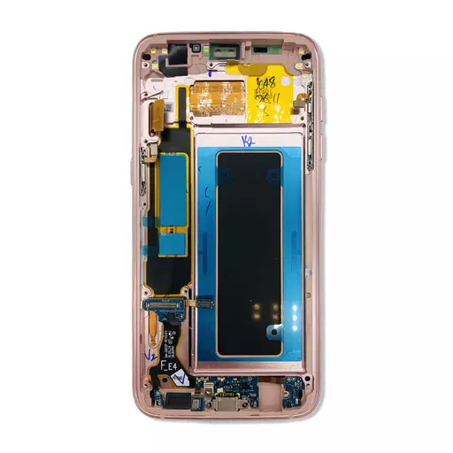 OLED Screen Assembly (Service Pack) (Pink Gold) - Galaxy S7 Edge (G935)