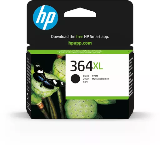 HP CN684EE/364XL Ink cartridge black high-capacity, 550 pages ISO/IEC 24711 18ml for HP PhotoSmart B 110/C 309/D 5460/Plus/Premium