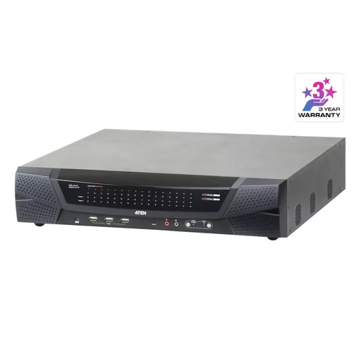 ATEN 64-Port 5-Bus KVM Over IP Switch, with Audio & Virtual Media Support