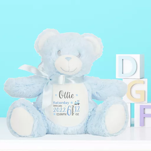 Blue Baby Boy Plush Soft Toy
