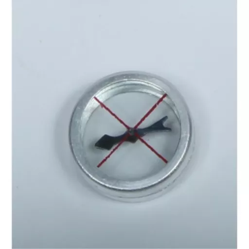 Compass Plotting. 18mm dia Two glass face