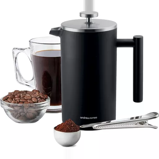 600ml Cafetiere matt black
