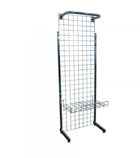 6ft Gridwall Rail & Shelf 'L' Leg Display Kit