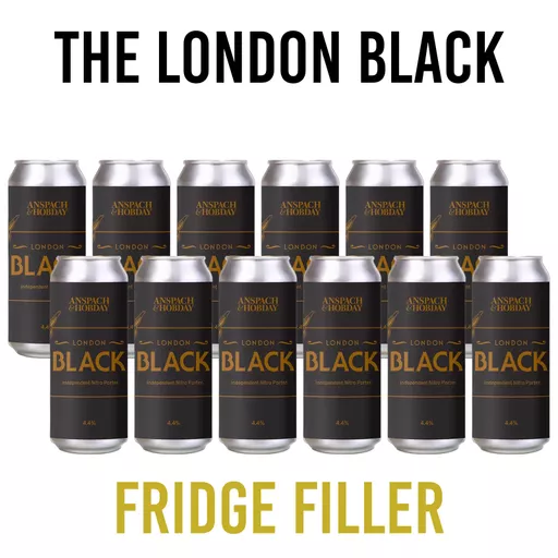 Anspach & Hobday The London Black Fridge Filler (12 Pack)