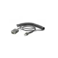 Zebra CBA-RF2-C09ZAR serial cable Black 2.8 m RS232 DB9