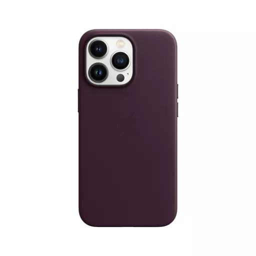 Apple iPhone 13 Pro Leather Case with MagSafe - Dark Cherry