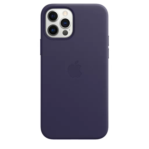 Apple iPhone 12 | 12 Pro Leather Case with MagSafe - Deep Violet