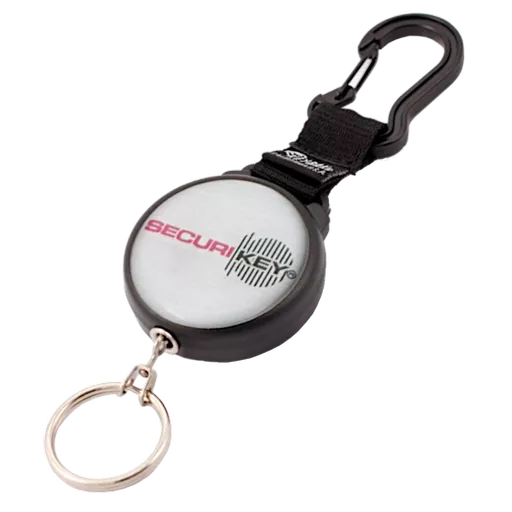 SECURIKEY Secur-It Retractor Key Chain With Karabiner Fixing