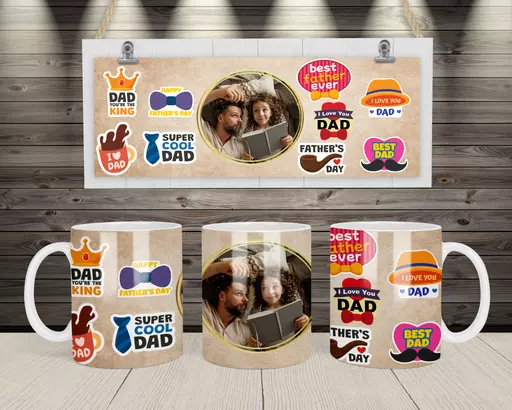 Personalised 'Dad You're the King' Mug