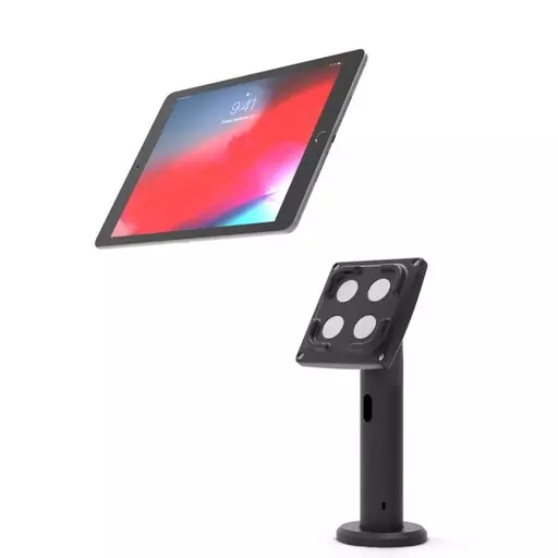 Compulocks Universal Tablet Magnetic Counter Stand with Cable Lock Black