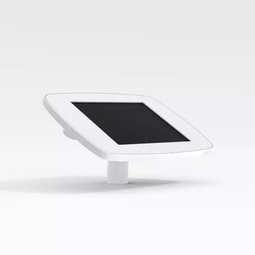 Bouncepad Desk | Apple iPad Mini 4/5 Gen 7.9 (2015 - 2019) | White | Covered Front Camera and Home Button |