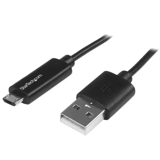 StarTech.com Micro-USB Cable with LED Charging Light - M/M - 1m (3ft)