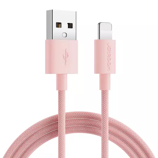 Joyroom - S-1030M13 1M Braided Lightning Charging Cable (Pink)
