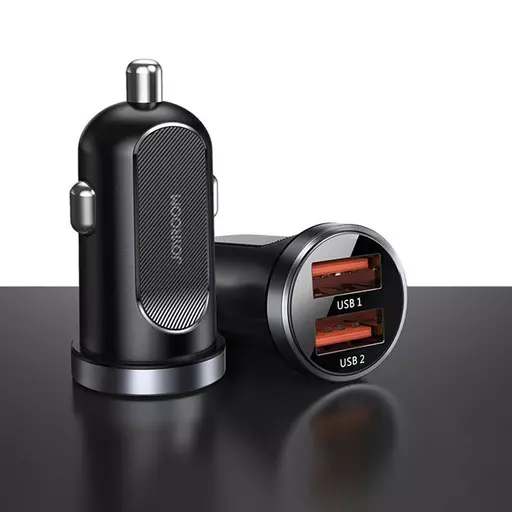 Joyroom - C-A09 Dual Port 30W Car Charger (Black)